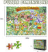 500 Piece Puzzles for Adults - Easter Dog Bunny Ears & Egg Designs Themed - Challenging Puzzle for Game Nights Spring
