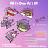 5PCS 4 5 6 7 8 9 ZIZZ Diamond Painting Suncatcher Kits for Kids: Easter Basket Stuffers for Kids, Birthday Gifts