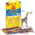 WIKKI STIX Animal Activity Pak, 12 Zoo Animals with Hands-on Activity, Made in The USA