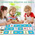 CVC Words Matching Game for Toddlers 3-5, Memory Games for Kids Ages 4-8, Phonics Card Game Flash Cards