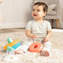 BEBE FUERTE Stack and Count Kettlebell Activity Toy by Robin Arzon - Bilingual Stacking Toys for Baby Workout Gifts