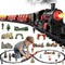NIPLOOOW Train Set for Kids 3-5, Electric Train Toy with Realistic Sound, Lights