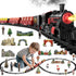 NIPLOOOW Train Set for Kids 3-5, Electric Train Toy with Realistic Sound, Lights