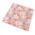 Set Cozy 3) Vibrant Floral Print Newborn Swaddle Blanket with Hat and Headband, and Breathable, for Boys and Girls
