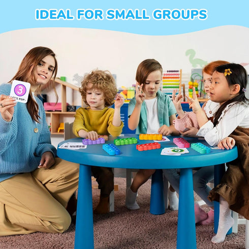 Elementary-24 20 Counting 3-5 Joycat Ten-Frame Math Learning Tools for Ten Frames and Task Cards Math Game