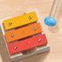 305922 2 HABA Musical Sounds Musical Joy- with Its Triangle, Jingle Bell Block, Mini metallophone and Rattle, Different
