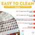 Tot Talk U.S. Presidents Educational Placemat for Kids - Double-Sided, Waterproof, 17.5" x 11.5"