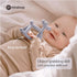 Teething Toy for Baby 0-6, 12, 18 Months, Jellydog Never Drop Food Grade Silicone Rocking Teether, Baby Gift, Mint Green