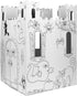 Easy Playhouse Haunted Castle, Kids Art & Craft for Indoor & Outdoor Fun, Decorate a Cardboard Fort