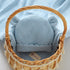 Set 100% Cozy LAWKUL Baby Blanket & Beanie Hat Organic Cotton Newborn Swaddle Beanie Soft for Infants Boy Girl Gift