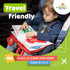 1-3, 1 deMoca Busy Book for Toddlers Quiet Montessori Airplane Activity Book, Travel Learning Toy Board for Year Old