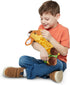 Melissa & Doug 11-Inch Baby Giraffe Plush Stuffed Animal - Includes Pacifier, Diaper, and Baby Bottle