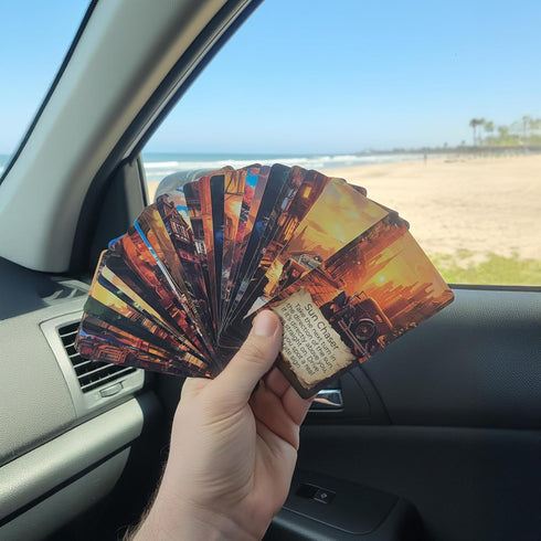 Destination Unknown: Urban Explorer The Road Trip Adventure Card Game | Travel Game for Couples, Friends & Families |