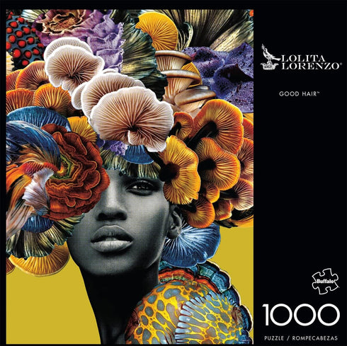 Buffalo Games - Good Hair - 1000 Piece Jigsaw Puzzle for Adults Challenging Puzzle Perfect for Game Nights - 1000 Piece Finished Size Is 26.75 x 19.75