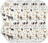 Farm Animals Muslin Baby Burp Cloths - Super Absorbent and Soft Burping Rags - Cotton Burp Clothes Set for Boys and Girls, 1 Pack by Kigai