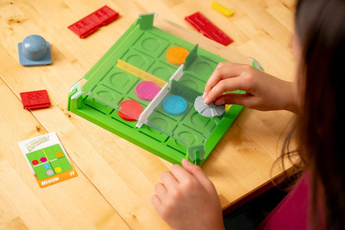 6 (1021) Think Fun Invasion of the Cow Snatchers STEM Toy and Logic Game for Boys and Girls Age and Up - A Magnet Maze