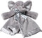 Bearington Baby Lil' Spout Snuggler, 15 Inch Gray Elephant Plush Stuffed Animal Security Blanket