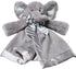 Bearington Baby Lil' Spout Snuggler, 15 Inch Gray Elephant Plush Stuffed Animal Security Blanket