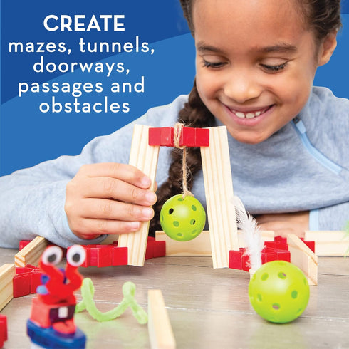 Set Mindware KEVA Maker Bot Maze Building