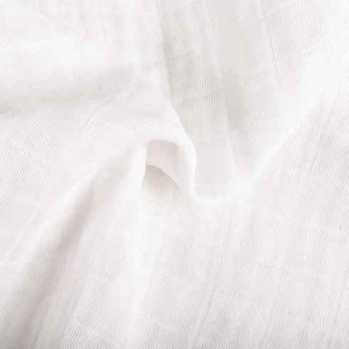 100% 360, Babyletto Organic Cotton Mini Crib Sheet, GOTS-Certified, Fitted Ultra-Soft and Breathable Muslin - Plain