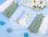 Agkvw 1st 1st One Funny Goose High Chair Banner for Boys - Goose Theme Birthday Decorations, Blue Gingham Style