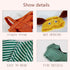 HDJY 17cm 15-17cm 6.7" Doll Clothes Suitable for Dolls Accessories, Doll Clothes, Includes Yellow Dog Hat, Green