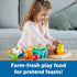 Learning Resources New Sprouts Farm-to-Table Fresh Market - Pretend Play Food for Kids, Grocery and Kitchen Play Toys