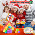 52pcs Magnetic Blocks - Translucent Magnetic Cubes, Building Blocks Magnet Toys for Kids, Montessori STEM Sensory Toys