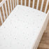 American Baby Company 100% Natural Cotton Fitted Mini Crib Sheet 38" x 24" - Soft & Breathable for Boys & Girls