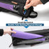 2pcs W14x L24 Rexmica Playmat Tube Case for Playmat, Gaming Playmat Tube Case with Dice Holder Fit for TCG/MTG Playmat