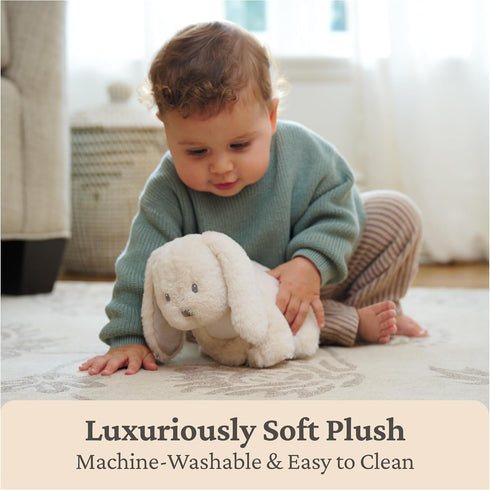 10 GUND Baby Clover Bunny Plush, Bunny Stuffed Animal for Babies and Toddlers, Cream