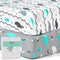 Pack n Play Sheets, BROLEX 2 Pack Mini Crib Sheets,Stretchy Portable Fitted