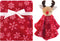 Hudson Baby Unisex Baby Plush Blanket with Security Blanket, Reindeer, One Size