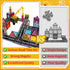 Set 3-5 4-8 5-7 3+ Magnetic Tiles Road with Crane for Kids Ages Preschool City Construction Kids Games Toddler Magnet