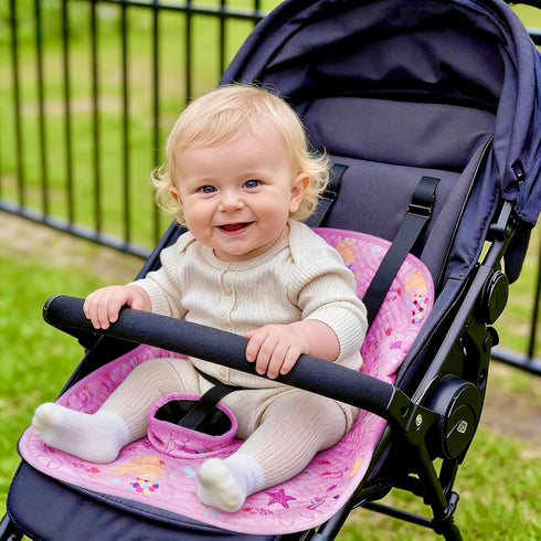 Piddle Pad Car Seat Liner- Waterproof Soft Car Seat Potty Training Protector, Travel-Friendly Baby Toddler Carseat