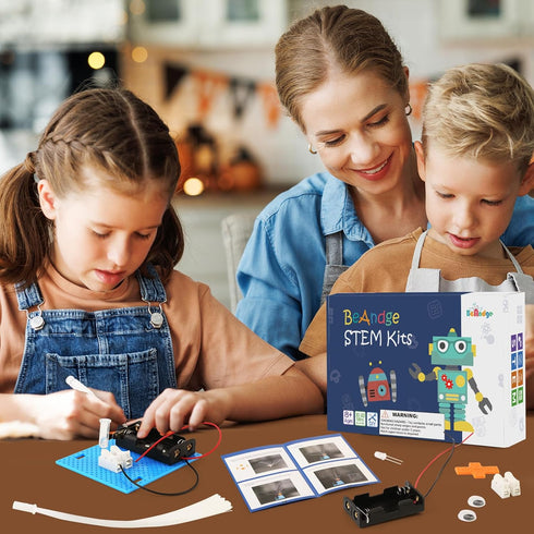7 Set 8-13 8-10 8-12 8 10 Bulk STEM Kit Individual Craft Kits for Kids, Science Projects Crafts Group Activity, Light