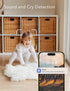 nooie 1080P 2.4G Baby Monitor with Crying Detection, Camera and Audio Night Vision Motion and Sound Detection WiFi Home