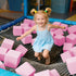 FUBOTRAD 24PCS 5" 5" 5" Foam Pit Blocks Foam Padding Sponge Pit Cubes Sponge Blocks for Amusement Park Gymnastics