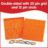 Set Set 6 3+ 5 5 Grid/12 edxeducation Double-Sided Geoboard | of with Rubber Bands | Ages | Math Resources, Fine Motor