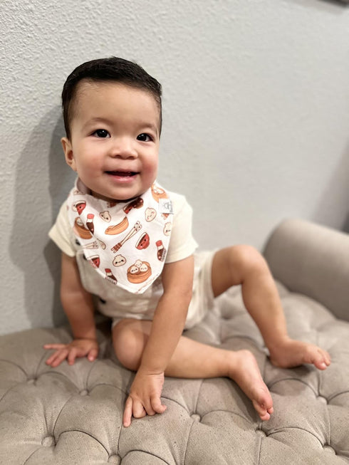 Baby Bandana Drool Bibs for Drooling and Teething, Gift Set for Boys & Girls, Soft 100% Cotton, 3 Pack