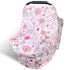 Rquite All-in-1 Car Seat Cover Baby, Carseat Covers for Girl Boy, Stretchy