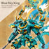 CSNRHG Set 8+ 704 Green Dargon Samurai mech Robot with Long Spear Model Building Blocks Toy Mythical Birthday for Age