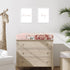 Sweet Jojo Designs Blush Pink Boho Shabby Chic Floral Girl Baby Changing Pad Cover Infant Newborn Diaper Table Change