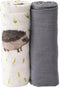 Little Unicorn Deluxe Muslin Swaddle Blanket | Rayon Made from Bamboo |