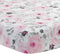 Bedtime Originals Blossom Mini Crib Sheet - Floral, Pink, Gray, White