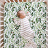 52 28 HawSkgFub Christmas Foliage Holly Berry Fitted Standard Crib Sheet Baby Boy Girl Shower Gift, Neutral Green Xmas