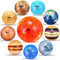 10PCS Solar System Planet Stress Balls, Stress Relief Planets and Space Ball Educational Toys for Adults and Kids