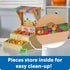 Set, Sets Learning Resources Mini Farmstand Sorting Play Food for Kids Kitchen, Grocery Store Pretend Play, Montessori