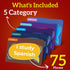 Spanish Conversational Phrase Flash Cards - 75 Beginner Sayings for Travel, Educational Language Learning