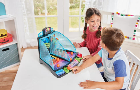 Game Zone Arcade Basketball - Fast-paced Tabletop Multiplayer Game for Ages 6+ - Indoor & Outdoor Skill Game